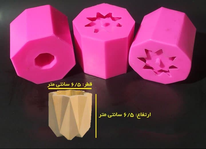 قالب سیلیکونی گلدان کد S۵۰۰۰