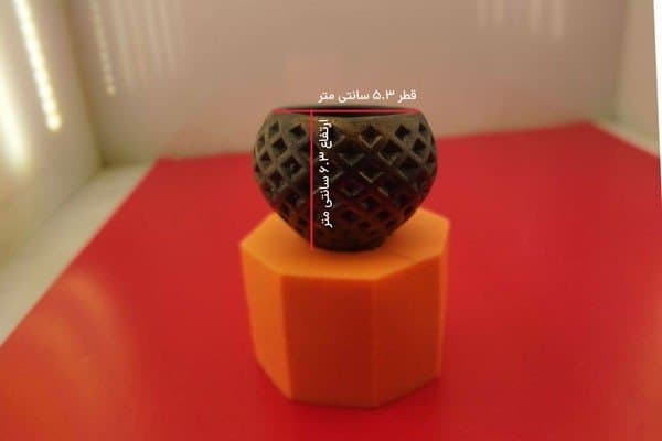 قالب سیلیکونی ست گلدان با زیر گلدانی کد ۵۳۵۶
