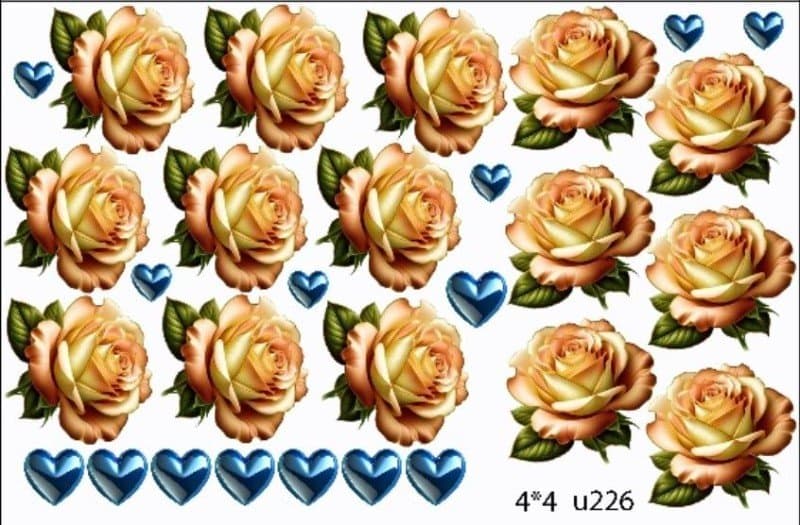 ریبون گل کد U226