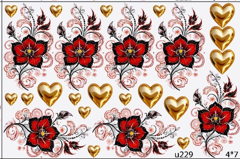 ریبون گل کد U229