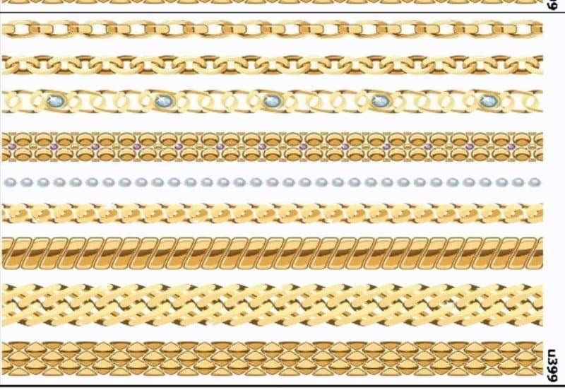 ریبون حاشیه کد U399
