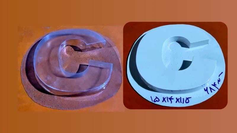 قالب طلقی حروف و عدد کد ۶۸۴