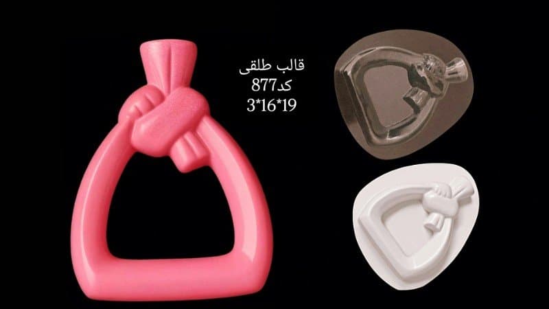 قالب طلقی گلدان کد ۸۷۷