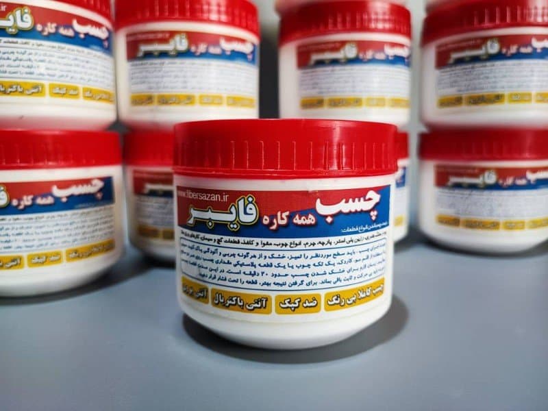 چسب همهکاره فایبر
