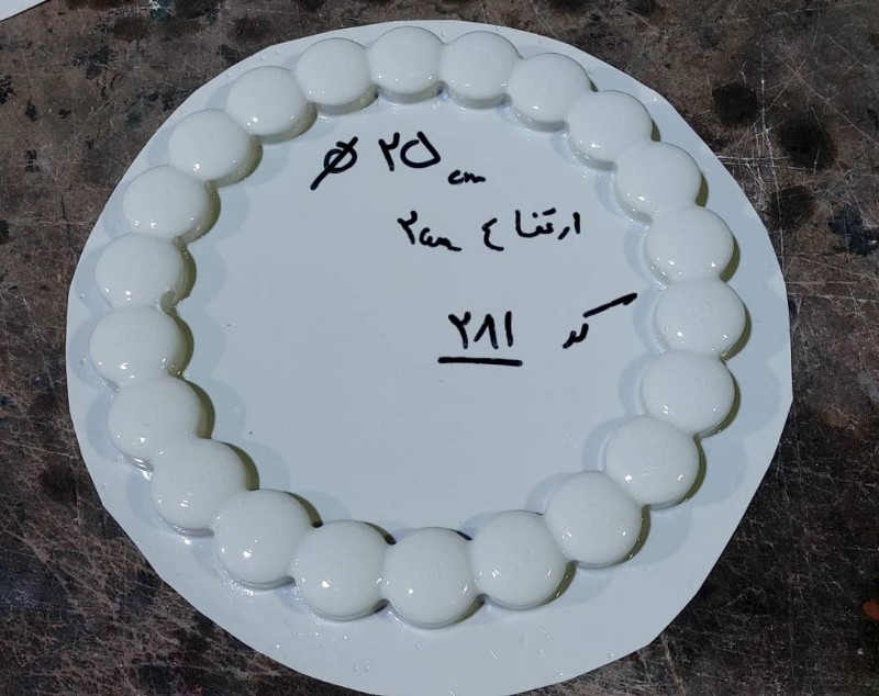قالب طلق توپی کد281